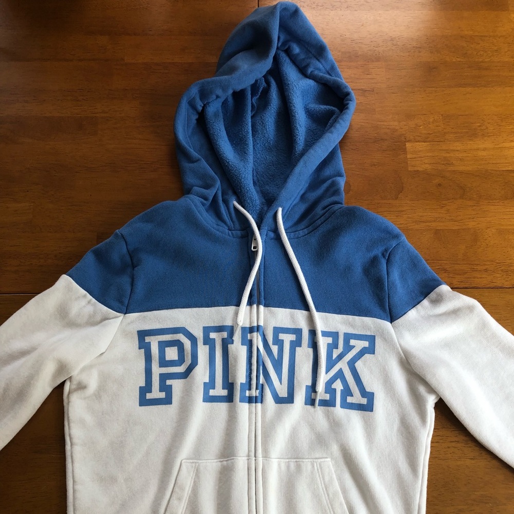 VS PINK zip-up hoodie size XS